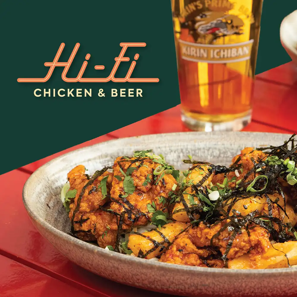 Hi-Fi Chicken & Beer Promotional Image
